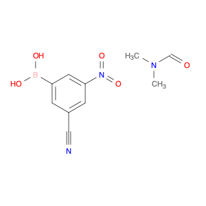 N,N-Dimethylformamide tris(3-cyano-5-nitrophenylboronate)