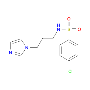 N-[3-(1-IMIDAZOLYL)PROPYL]-4-CHLOROBENZENESULFONAMIDE