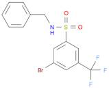 N-Benzyl 3-bromo-5-trifluoromethylbenzenesulfonamide