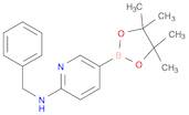 2-(BENZYLAMINO)PYRIDINE-5-BORONIC ACID PINACOL ESTER