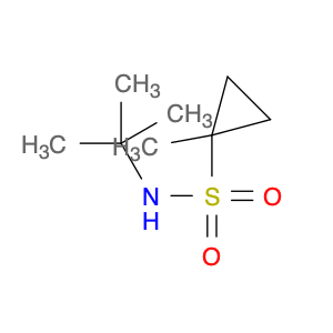 N-(tert-Butyl)-1-methylcyclopropane-1-sulfonamide