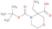 N-Boc-3-ethylmorpholine-3-carboxylic Acid