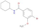 N-Cyclohexyl 4-bromo-3-methoxybenzamide