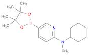 N-Cyclohexyl-N-methyl-5-(4,4,5,5-tetramethyl-1,3,2-dioxaborolan-2-yl)pyridin-2-amine