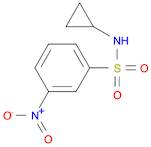 N-Cyclopropyl 3-nitrobenzenesulfonamide