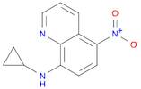 N-Cyclopropyl-5-nitroquinolin-8-amine