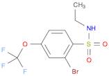 2-Bromo-N-ethyl-4-(trifluoromethoxy)benzenesulfonamide