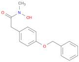 2-(4-(Benzyloxy)phenyl)-N-hydroxy-N-methylacetamide