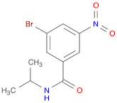 3-Bromo-N-isopropyl-5-nitrobenzamide