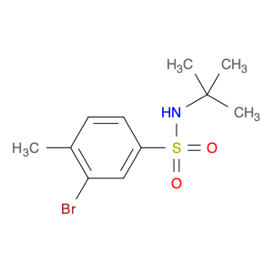 N-t-Butyl 3-bromo-4-methylbenzenesulfonamide