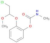 o-(2-chloro-1-methoxyethoxy)phenyl methylcarbamate