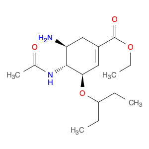 (3R,4R,5S)-Ethyl 4-acetamido-5-amino-3-(pentan-3-yloxy)cyclohex-1-enecarboxylate