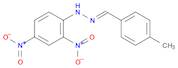 P-TOLUALDEHYDE 2,4-DINITROPHENYLHYDRAZONE