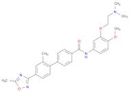 N-(3-(2-(Dimethylamino)ethoxy)-4-methoxyphenyl)-2'-methyl-4'-(5-methyl-1,2,4-oxadiazol-3-yl)-[1,...