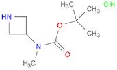 tert-Butyl azetidin-3-yl(methyl)carbamate hydrochloride