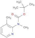 tert-Butyl methyl(3-methylpyridin-2-yl)carbamate