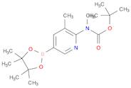 tert-Butyl methyl(3-methyl-5-(4,4,5,5-tetramethyl-1,3,2-dioxaborolan-2-yl)pyridin-2-yl)carbamate