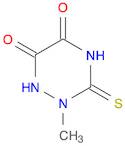 2-Methyl-3-thioxo-1,2,4-triazinane-5,6-dione