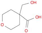 4-(Hydroxymethyl)tetrahydro-2H-pyran-4-carboxylic acid