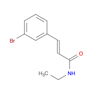 trans-3-Bromo-N-ethylcinnamamide