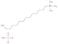 Trimethyltetradecylammonium hydrogen sulfate