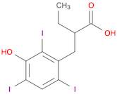 α-Ethyl-3-hydroxy-2,4,6-triiodohydrocinnamic acid