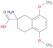 2-Amino-5,8-dimethoxy-1,2,3,4-tetrahydronaphthalene-2-carboxylic acid