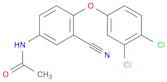 N-[3-CYANO-4-(3,4-DICHLOROPHENOXY)PHENYL]-ACETAMIDE