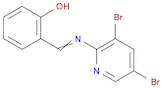 Phenol, 2-[[(3,5-dibromo-2-pyridinyl)imino]methyl]-