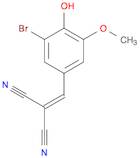 5-BROMOVANILLYLIDENEMALONONITRILE