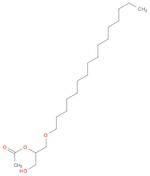 1-(hexadecyloxy)-3-hydroxypropan-2-yl acetate