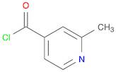 4-Pyridinecarbonylchloride, 2-methyl-