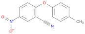 2-(4-METHYLPHENOXY)-5-NITRO-BENZONITRILE