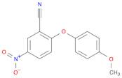 2-(4-METHOXYPHENOXY)-5-NITRO-BENZONITRILE