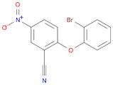 2-(2-BROMOPHENOXY)-5-NITROBENZONITRILE