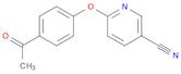 6-(4-ACETYLPHENOXY)-3-PYRIDINECARBONITRILE