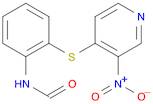 Formamide, N-[2-[(3-nitro-4-pyridinyl)thio]phenyl]-