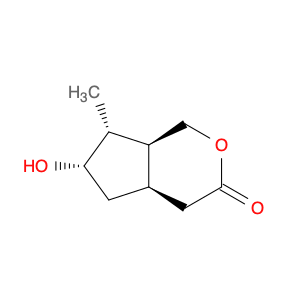 Cyclopenta[c]pyran-3(1H)-one, hexahydro-6-hydroxy-7-methyl-, (4aR,6S,7R,7aS)-