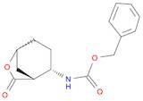 (1R*,2S*,5R*)-(7-OXO-6-OXA-BICYCLO[3.2.1]OCT-2-YL)-CARBAMIC ACID BENZYL ESTER