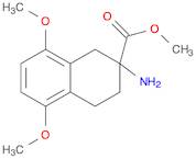 Methyl 2-amino-5,8-dimethoxy-1,2,3,4-tetrahydronaphthalene-2-carboxylate