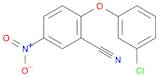 2-(3-CHLOROPHENOXY)-5-NITROBENZONITRILE