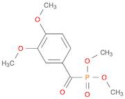 Phosphonic acid, (3,4-dimethoxybenzoyl)-, dimethyl ester