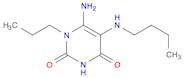 6-AMINO-5-(BUTYLAMINO)-1-PROPYLPYRIMIDINE-2,4(1H,3H)-DIONE