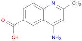 4-Amino-2-methylquinoline-6-carboxylic acid