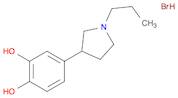 3-(3,4-dihydroxyphenyl)-1-n-propylpyrrolidine hydrobromide