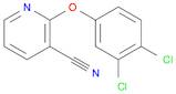 2-(3,4-DICHLOROPHENOXY)-3-PYRIDINECARBONITRILE