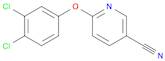 6-(3,4-DICHLOROPHENOXY)-3-PYRIDINECARBONITRILE