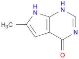 1,7-DIHYDRO-6-METHYL-4H-PYRROLO[2,3-D]PYRIMIDIN-4-ONE