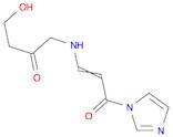 1H-Imidazole, 1-[3-[(4-hydroxy-2-oxobutyl)amino]-1-oxo-2-propenyl]-