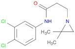 N-(3,4-DICHLOROPHENYL)-3-(2,2-DIMETHYLAZIRIDIN-1-YL)PROPANAMIDE